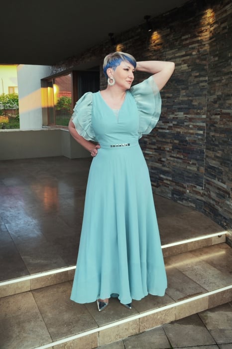 Rochie 2121 blu Fany Lux [5]