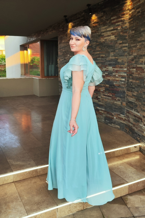 Rochie 2121 blu Fany Lux [3]