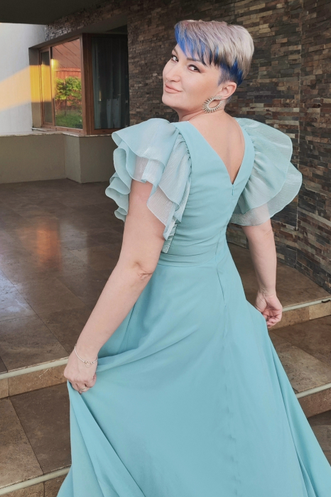 Rochie 2121 blu Fany Lux [6]