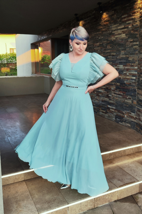 Rochie 2121 blu Fany Lux [4]