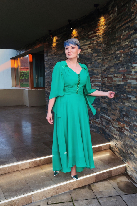 Rochie 2124 verde Fany Lux [4]
