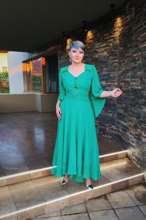 Rochie 2124 verde Fany Lux [5]