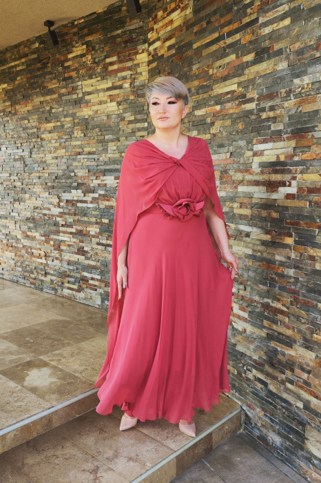 Rochie 2127 coniac Fany Lux [2]