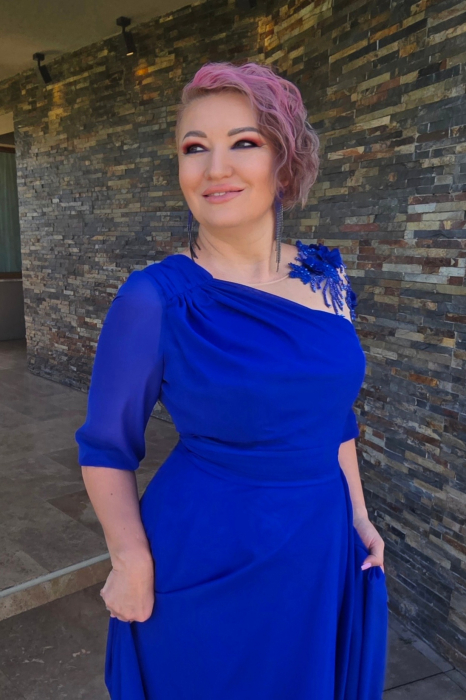 Rochie 2183 royal Fanylux [2]