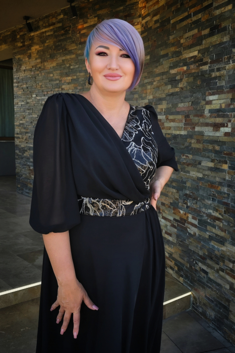 Rochie 2206 neagra Fany Lux [2]