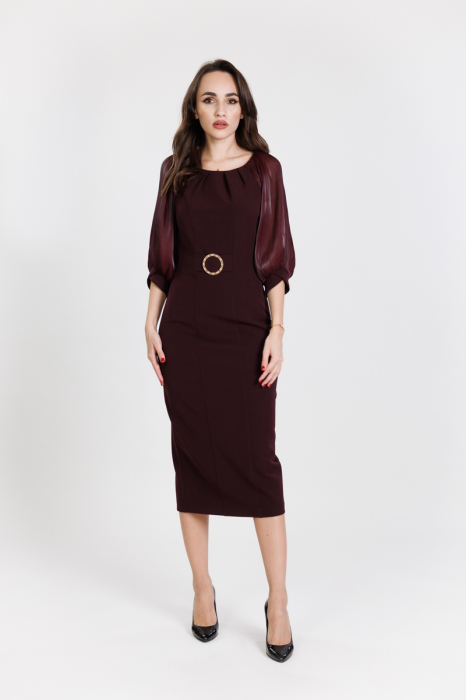 Rochie 2212 burgund Fany Lux