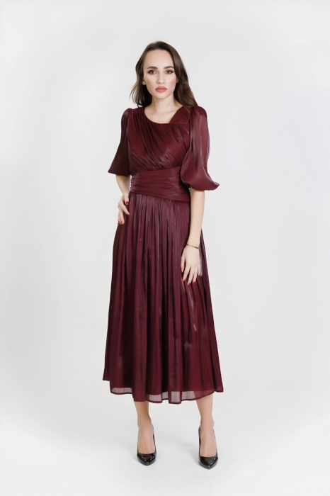 Rochie 2213 burgund Fany Lux