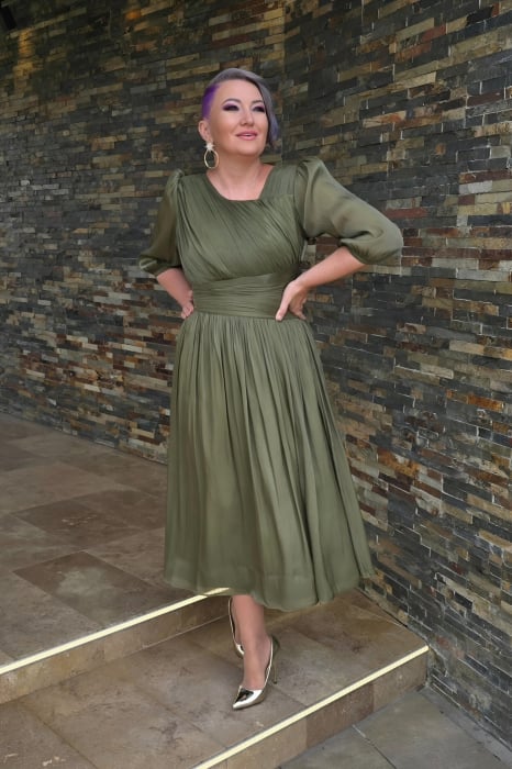 Rochie 2213 oliv Fany Lux [4]
