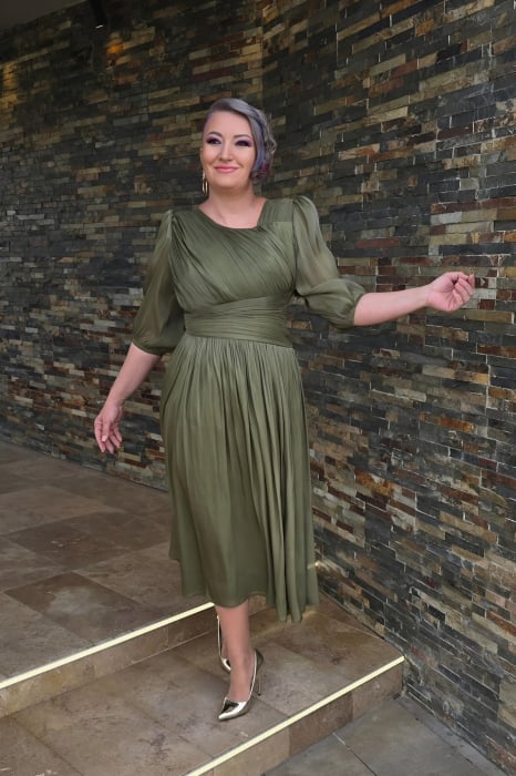 Rochie 2213 oliv Fany Lux [5]