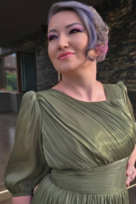 Rochie 2213 oliv Fany Lux [2]