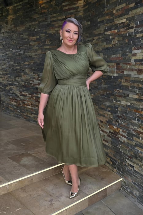 Rochie 2213 oliv Fany Lux [3]