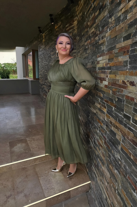 Rochie 2213 oliv Fany Lux [8]