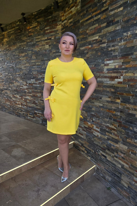 Rochie 2226 galbena MBG [2]