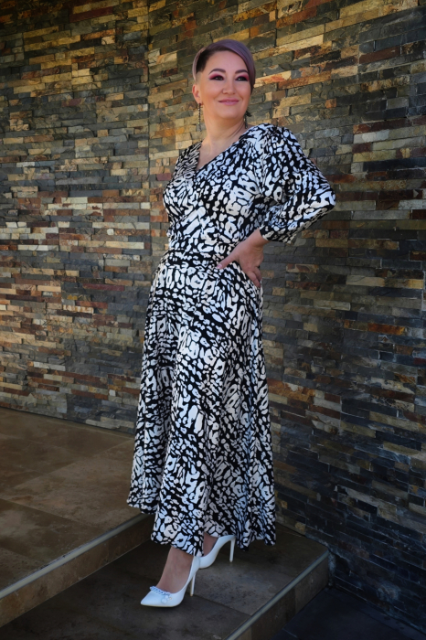Rochie 2256 imprimata Fany Lux [2]