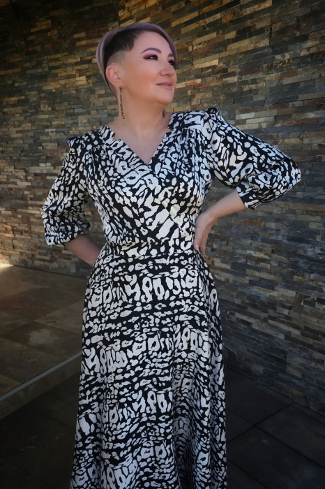 Rochie 2256 imprimata Fany Lux [3]