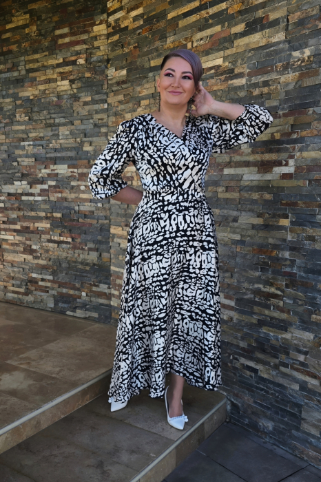 Rochie 2256 imprimata Fany Lux