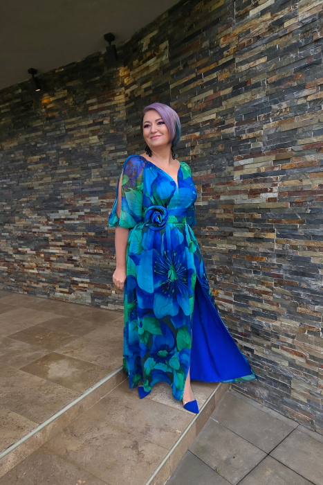 Rochie 2257 inflorata Fany Lux [3]