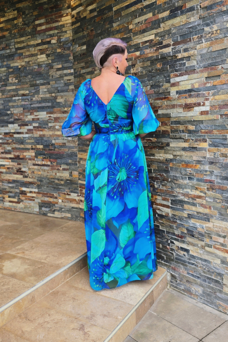 Rochie 2257 inflorata Fany Lux [5]