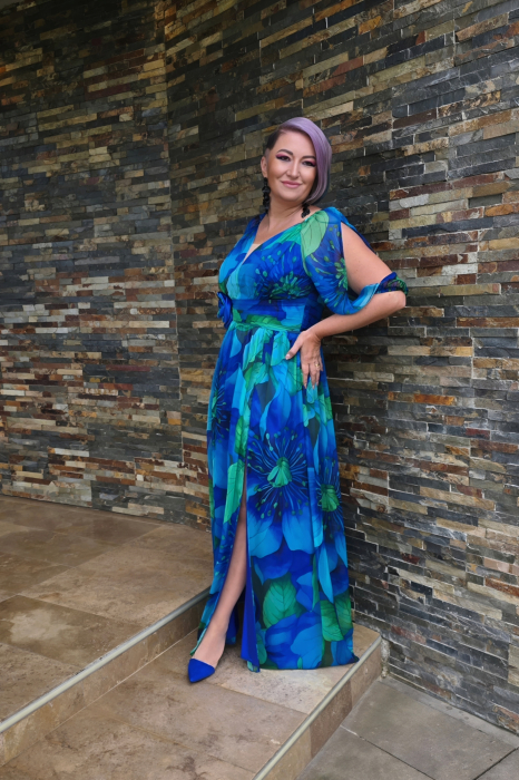 Rochie 2257 inflorata Fany Lux