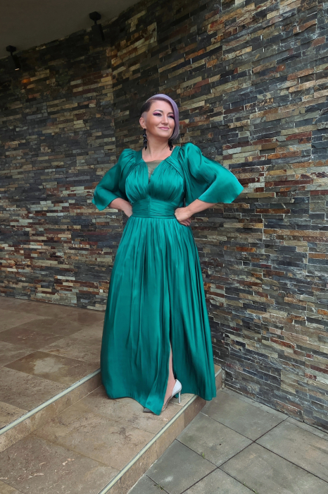 Rochie 2263 verde Fany Lux