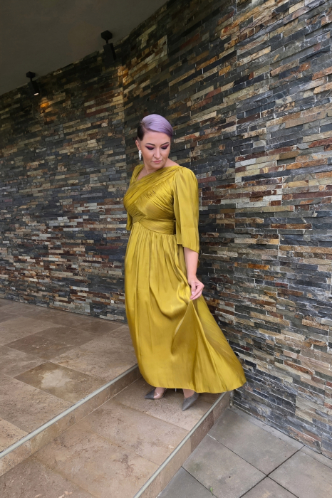 Rochie 2265 lime Fany Lux 48 [6]