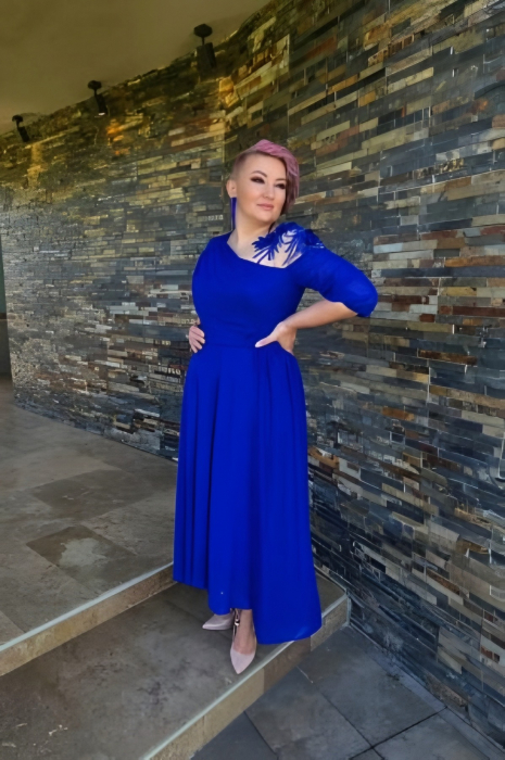 Rochie 2267 royal Fany Lux [4]