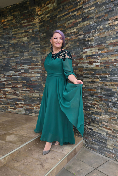 Rochie 2267 smarald Fany Lux [3]