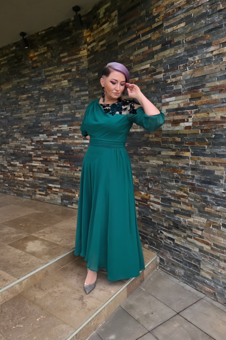 Rochie 2267 smarald Fany Lux