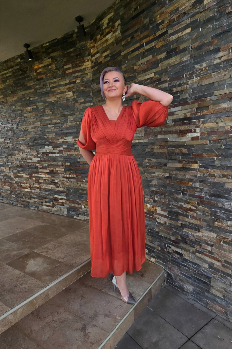 Rochie 2272 caramizie Fany Lux [3]