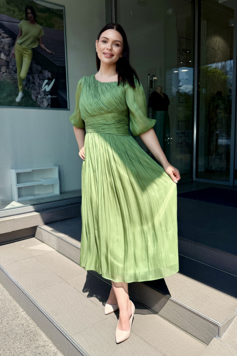 Rochie 2277 verde Fany Lux [2]