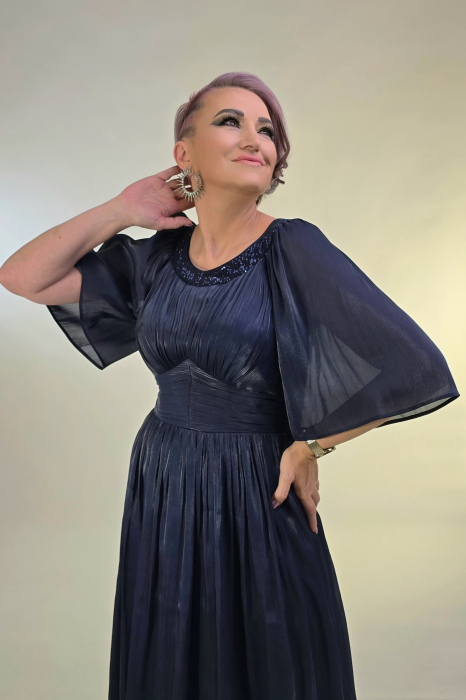 Rochie 2325 bleumarine Fany Lux [3]