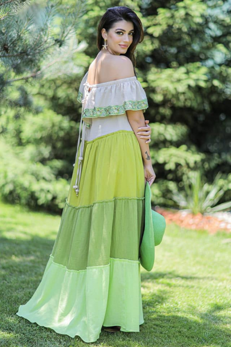 Rochie 237 verde Madelia [2]