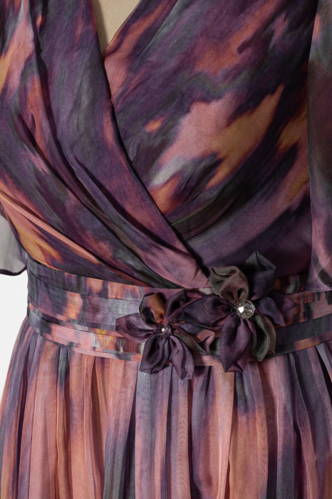 Rochie 239 mov imprimat Viada [4]