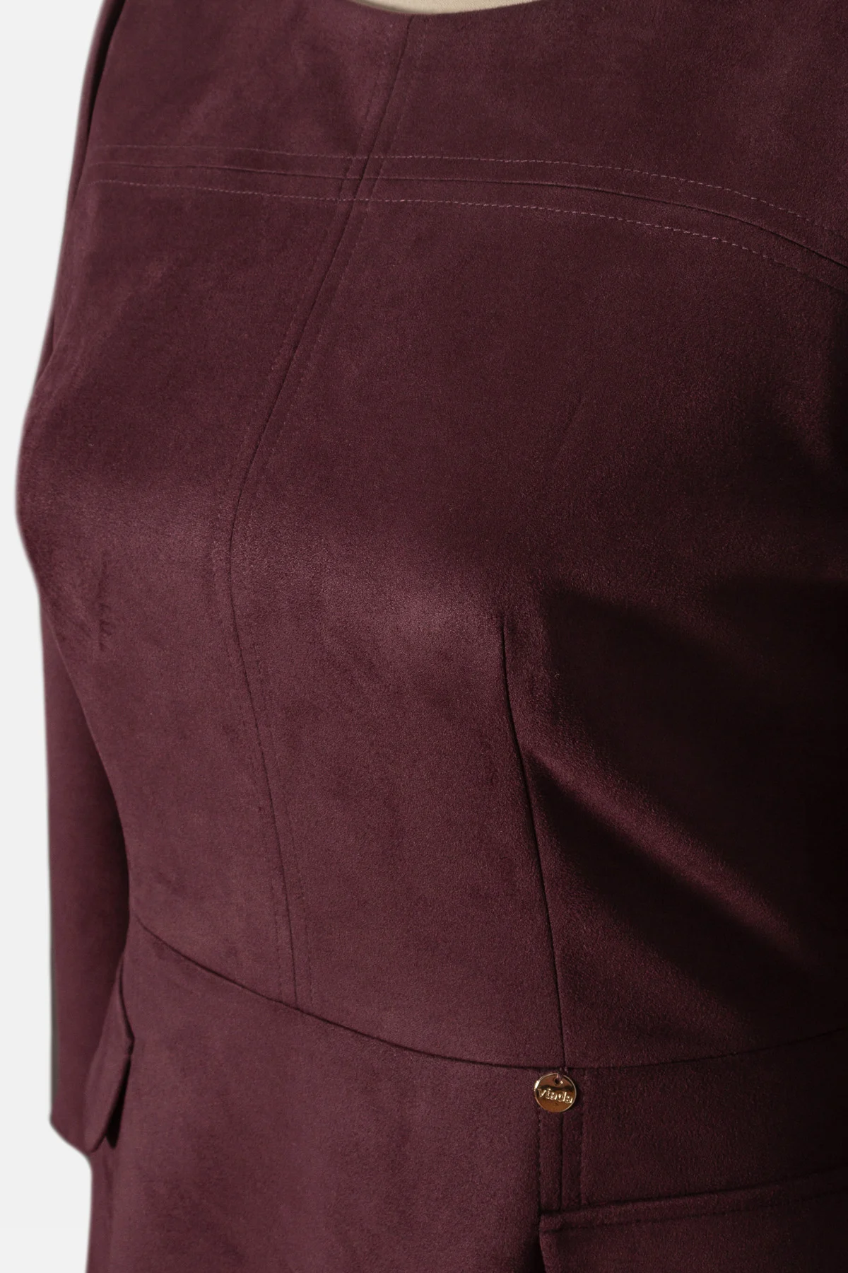 Rochie 295 grena velur Viada [4]