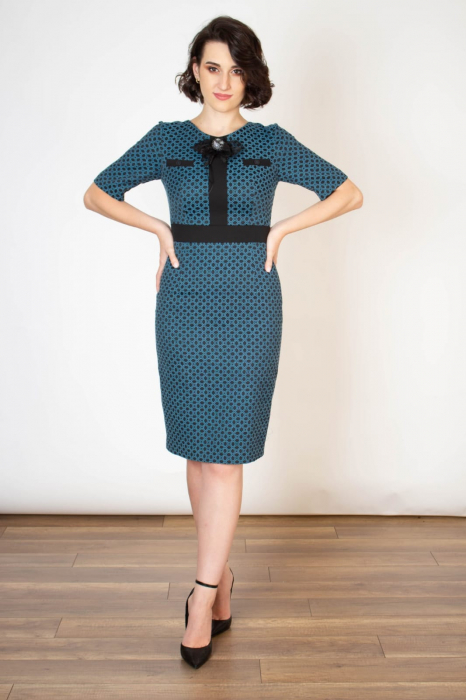 Rochie 332 turcuaz Gart [3]