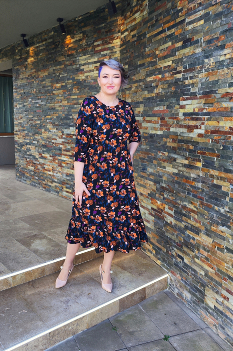 Rochie 390 inflorata New Code [5]