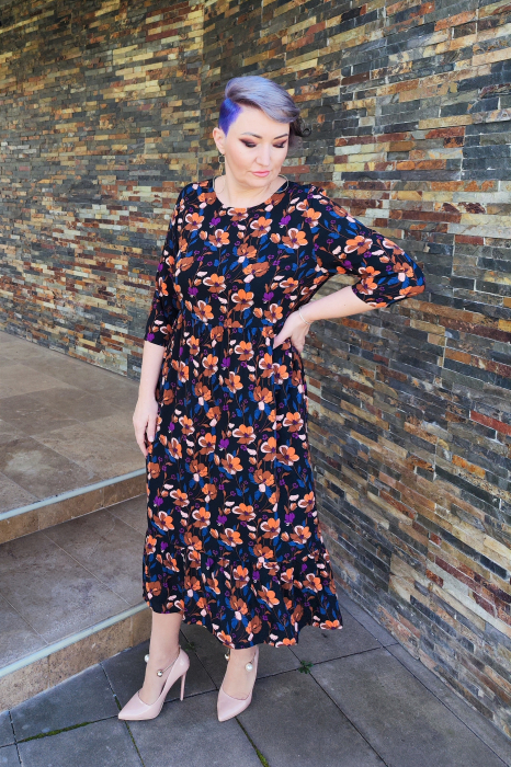 Rochie 390 inflorata New Code [4]