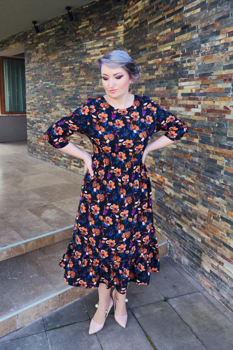 Rochie 390 inflorata New Code [2]