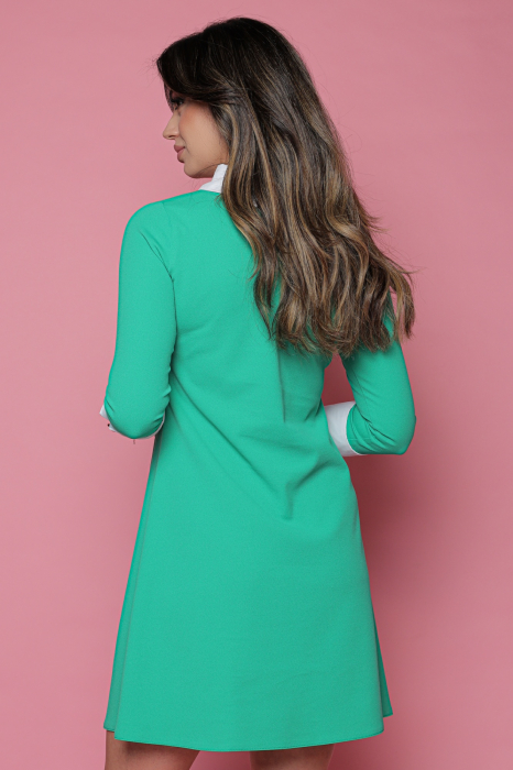 Rochie 397 verde Madelia 38 [2]