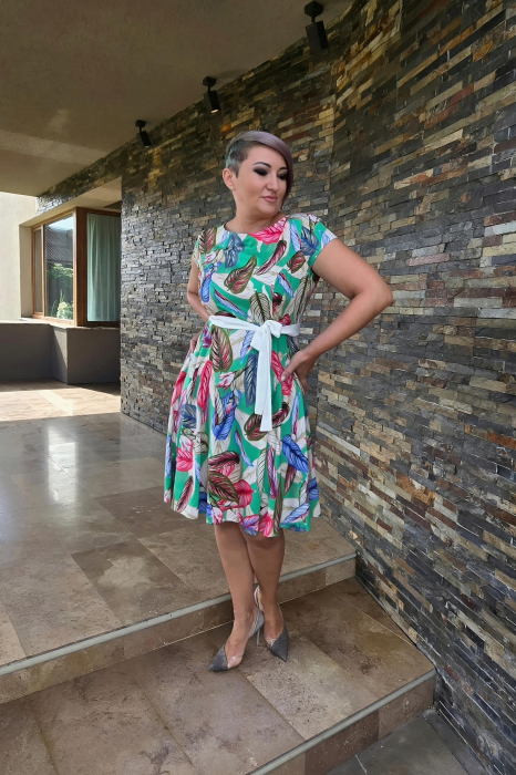 Rochie 414 frunze Anesia [2]