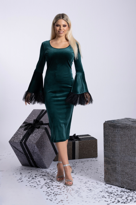 Rochie 4250 verde La Donna [2]