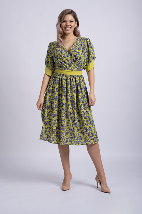 Rochie 4334 flori La Donna [2]