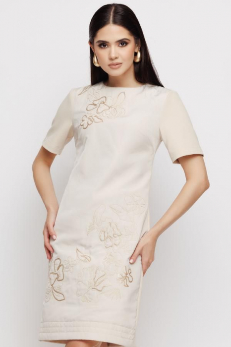 Rochie 4371 bej Mizar
