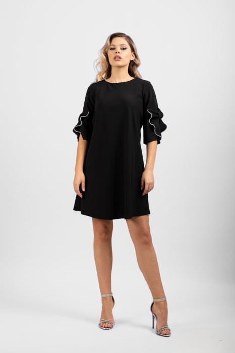 Rochie 4380 neagra La Donna