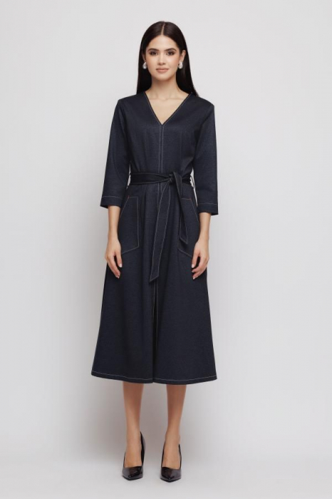 Rochie 4387 bleumarine Mizar [3]