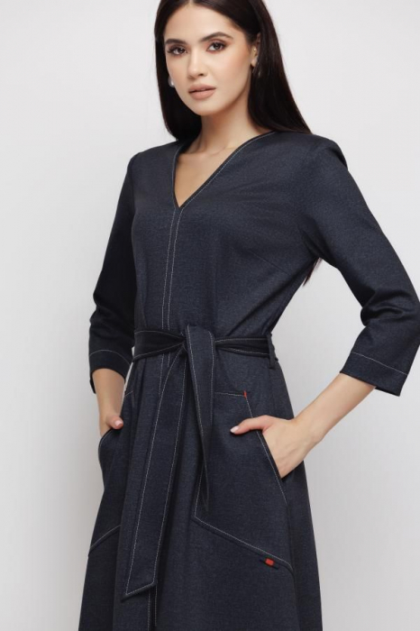 Rochie 4387 bleumarine Mizar [6]