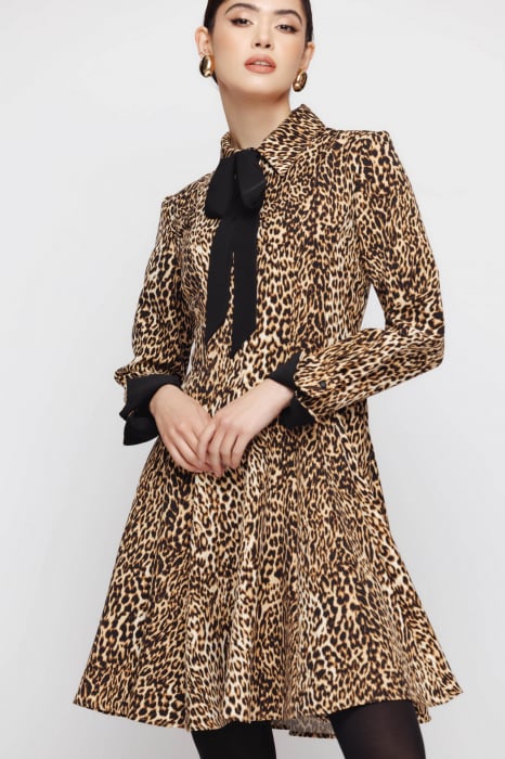 Rochie 4442 animal print Mizar