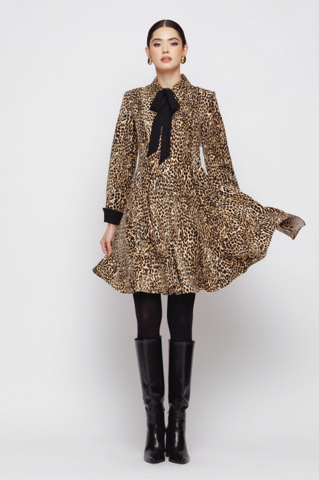 Rochie 4442 animal print Mizar 46 [3]