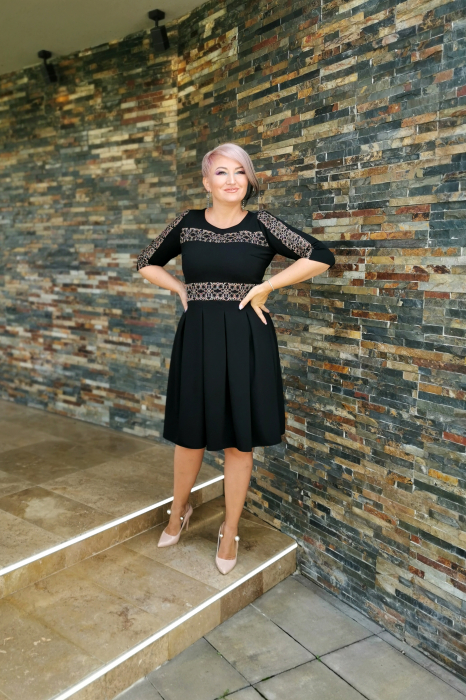 Rochie 4465 neagra Moze [5]