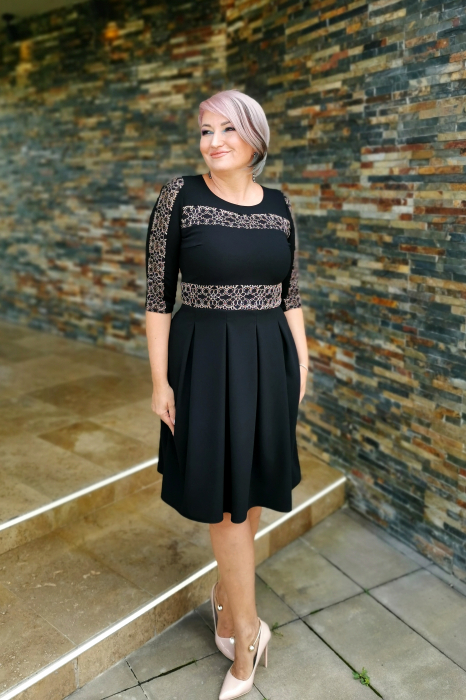 Rochie 4465 neagra Moze [4]